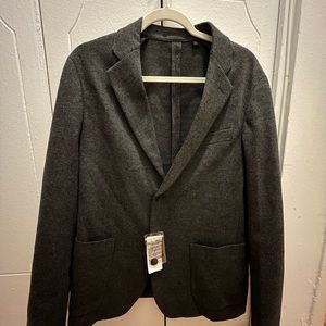 Uniqlo Comfort Jacket (Plaid/Black/Gray)